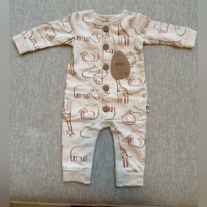 NWT Rabbit + Bear organic cotton onesie